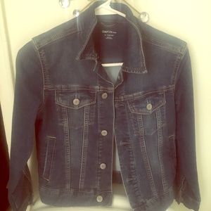 Denim Jean Jacket & Gap youth Dad Hat